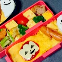 簡単ハロウィン弁当 #ハロウィン #キャラ弁