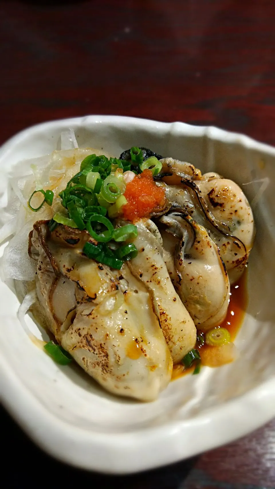 Snapdishの料理写真:Oyster with vinegar|Arisaさん