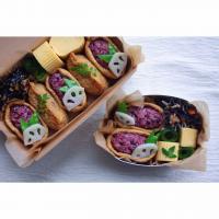 #黒米 ＆#雑穀米 ＆実家で獲れたての#新米 ブレンドでプチプチもちもち食感 #オープンいなり