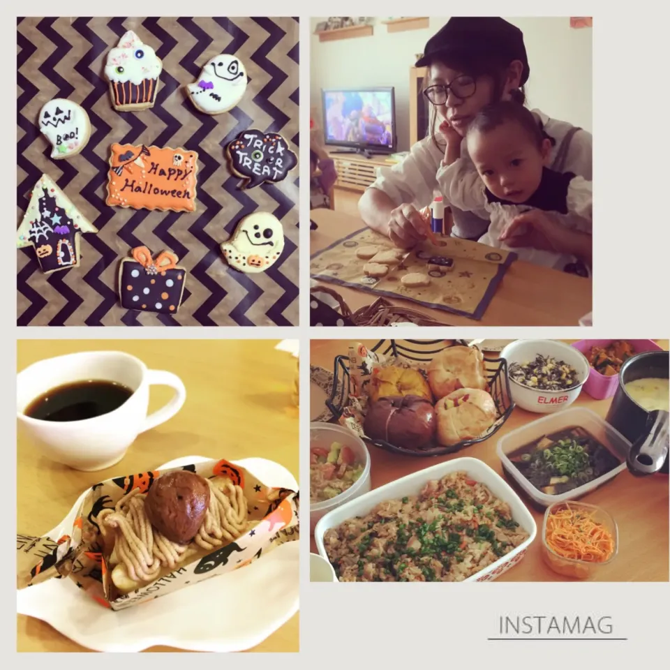 ハロウィンアイシングクッキー👻🎃|さくちんさん