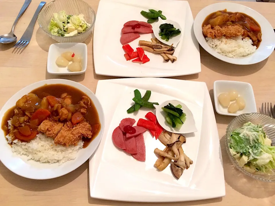 今日の男子料理 カツカレーだよぉ〜|Booパパさん