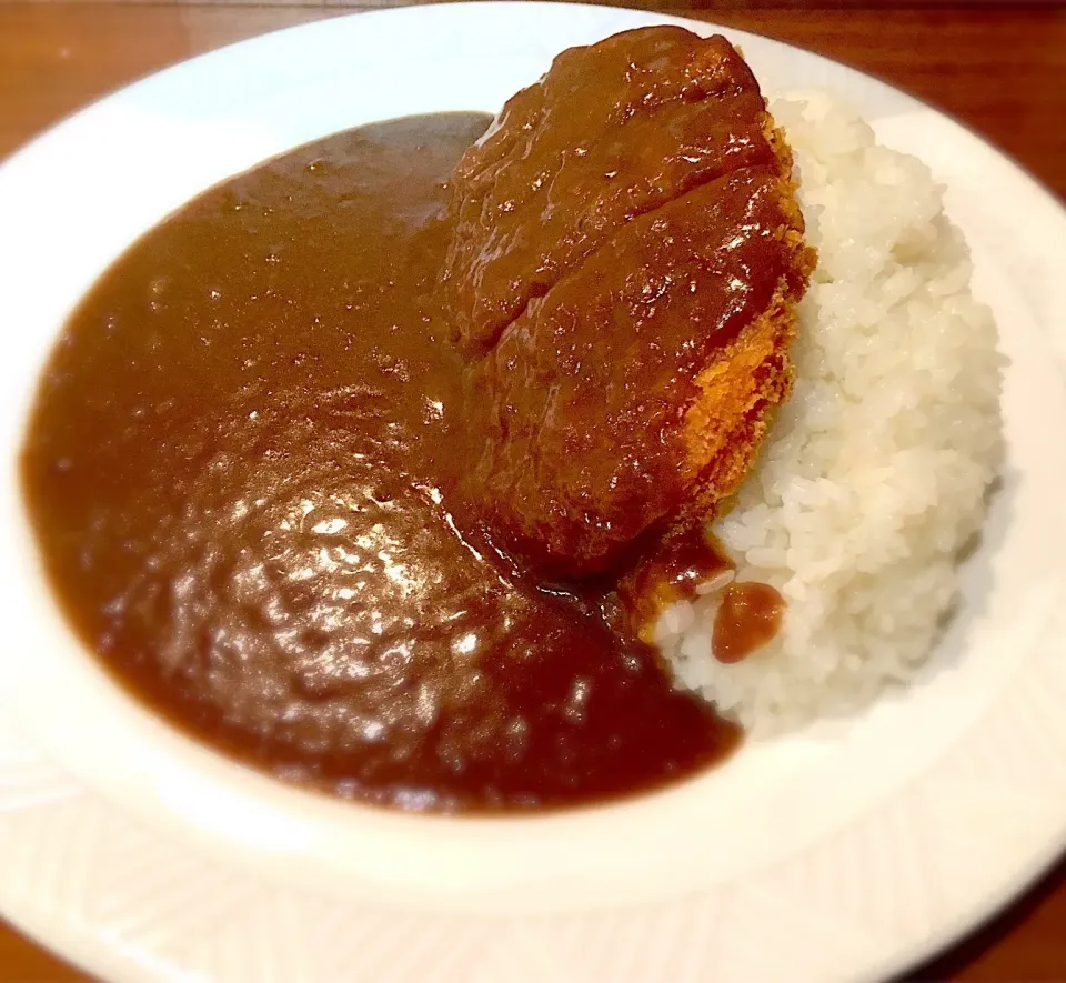 新梅田食道街カレーショップマサラのカツカレー|きっしーさん