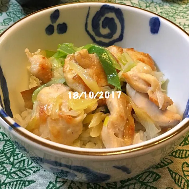 Snapdishの料理写真:ネギ塩鶏丼🐔|友さん