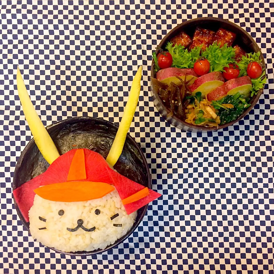 Snapdishの料理写真:vegan弁当
ひこにゃん|makiko_aさん