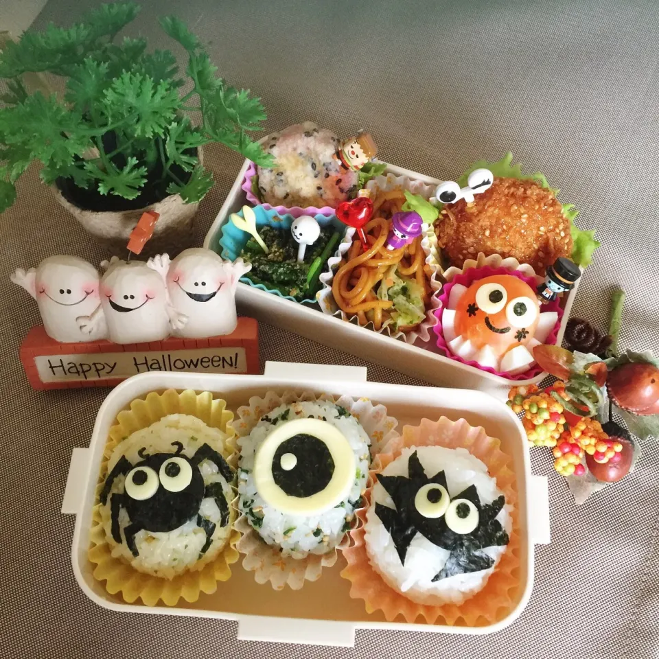 10/19❤︎娘の自宅おにぎりお弁当❤︎ハロウィン🎃
今日と明日は娘の小学校が外部試験のため自宅学習…私が一日仕事なので自宅弁当です
#お弁当 #お昼ごはん #娘弁当 #ランチ #おにぎり #おうちごはん #ハロウィン|Makinsさん