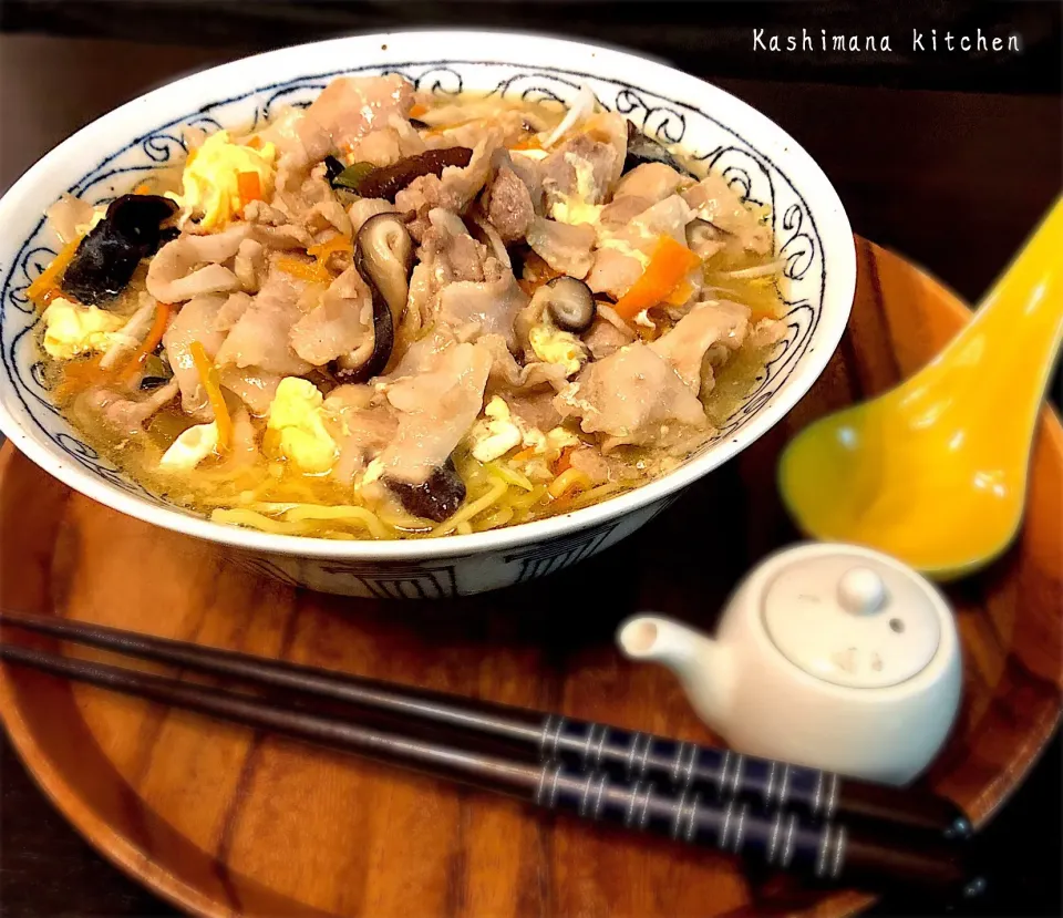 寒い日に食べたくなる酸辣湯麺🍜|Kashimanakitchenさん