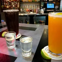 Snapdishの料理写真:Craft Beer and Patron Silver Tequila|Jen Hembreeさん