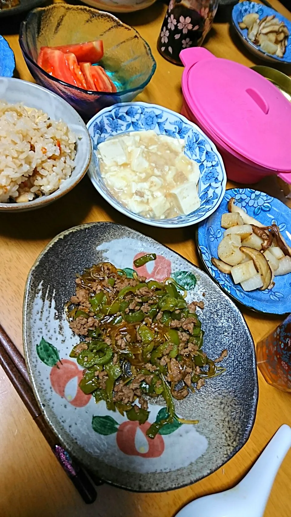 Snapdishの料理写真:2017/10/19(木)晩ごはん🎵|しまだ ちえこさん