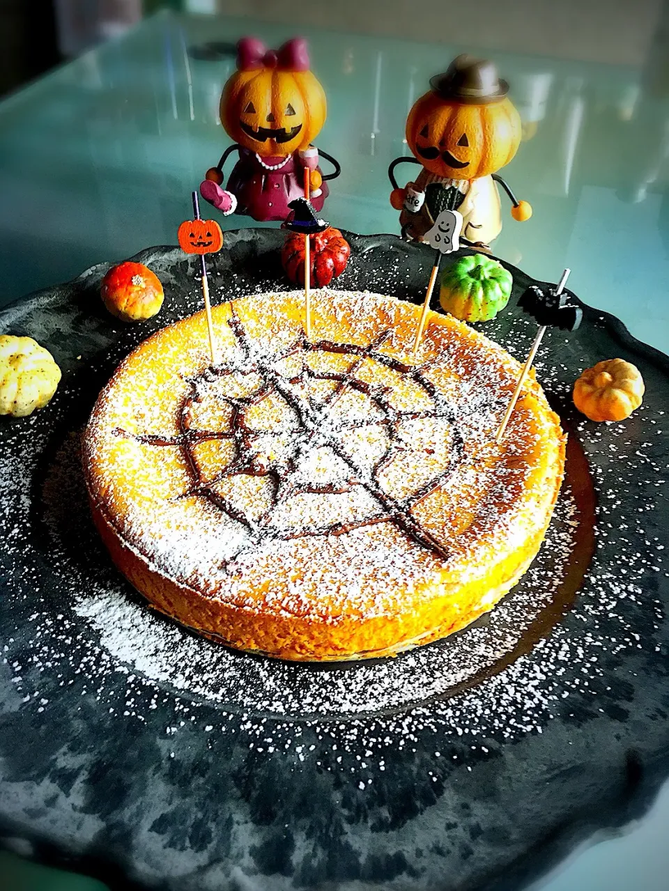 かぼちゃのチーズケーキ🎃|ともちゃんさん