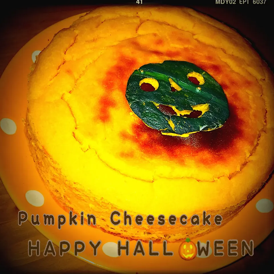 パンプキンチーズケーキ🎃👻|ともきーた (伊藤 智子)さん