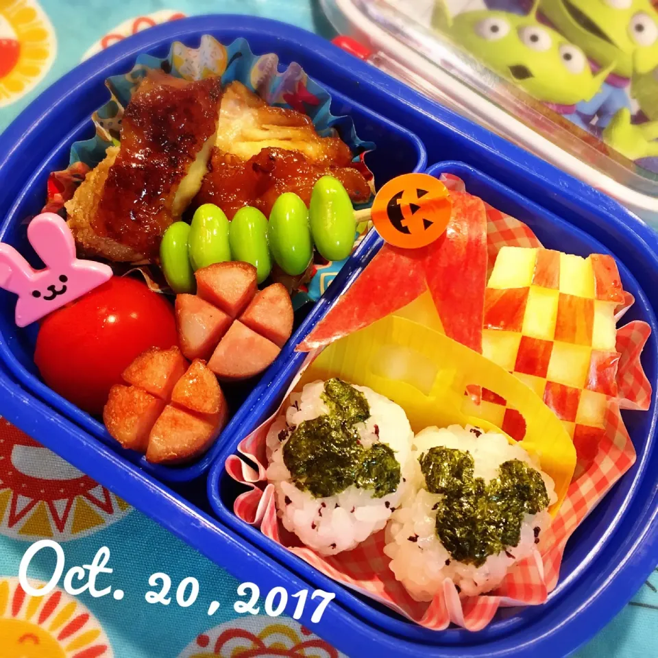 年少さん弁当
#お弁当 
#幼稚園|ヒロさん