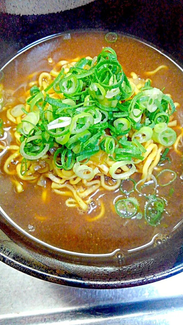 Snapdishの料理写真:冷麺を自家製ラーメンに変身|yamaさん