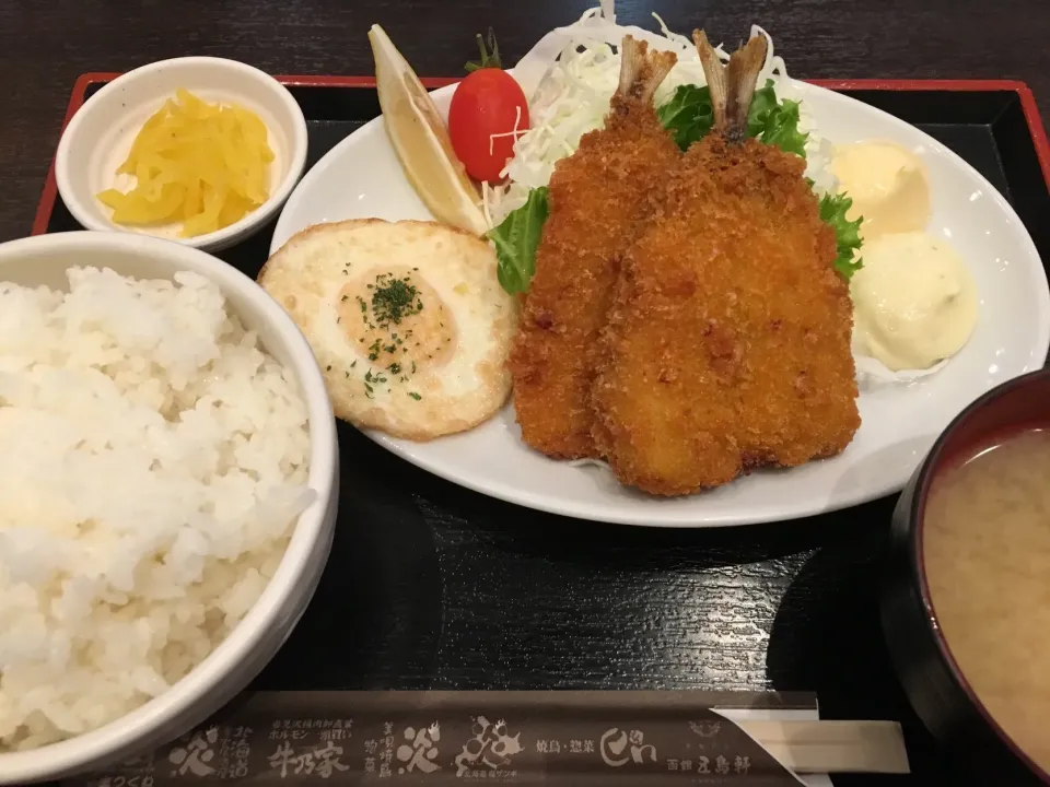 アジフライ定食|フージさん