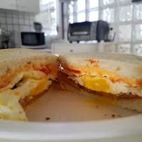 Snapdishの料理写真:#egg #Sandwich|Aury Mari Cruzさん