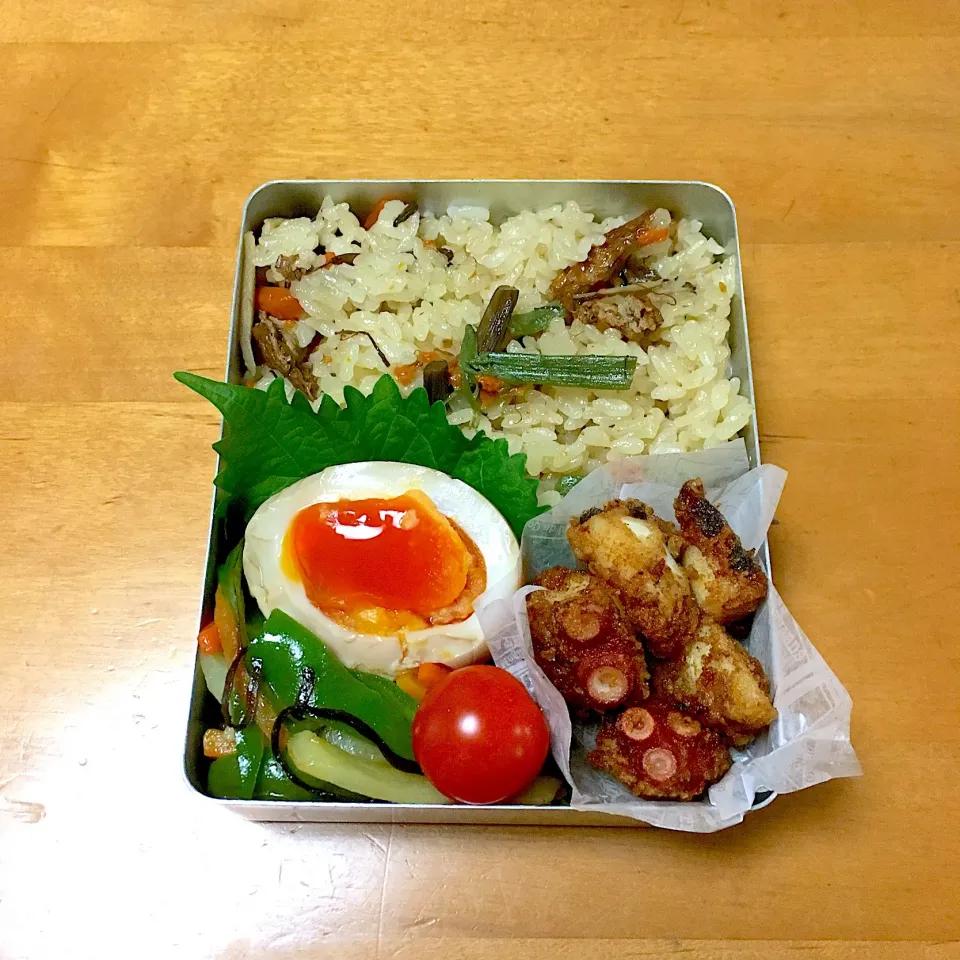 山菜おこわ弁当(*^^*)|sachiさん