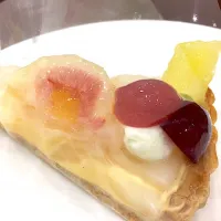 Snapdishの料理写真:fruits peaks の秋のピークスタルト|三芳庵さん