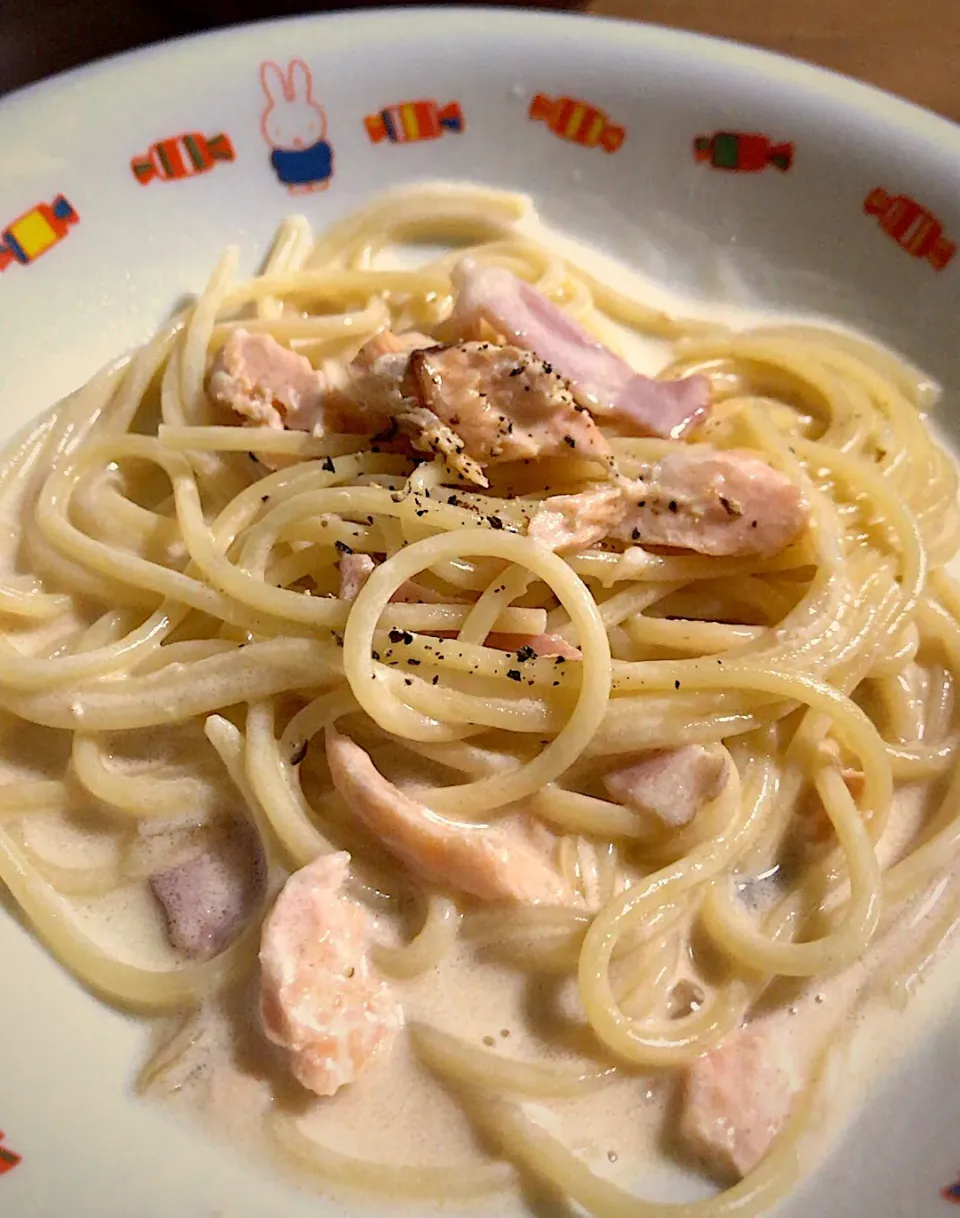 サーモンのクリームパスタ|puuqさん