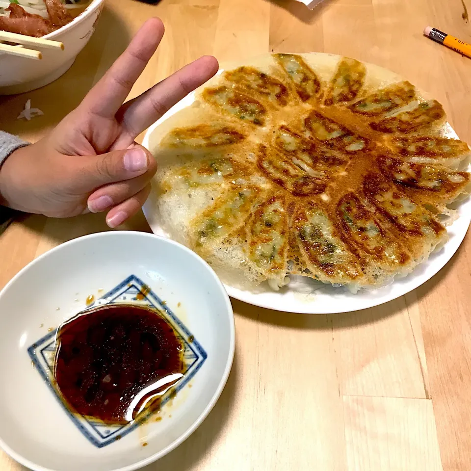 羽根つき餃子|ひでお@東京町田さん