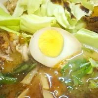 Snapdishの料理写真:熊本ラーメン 桂花 新宿末広店 の 太肉麺 ＠ 新宿三丁目、新宿17146