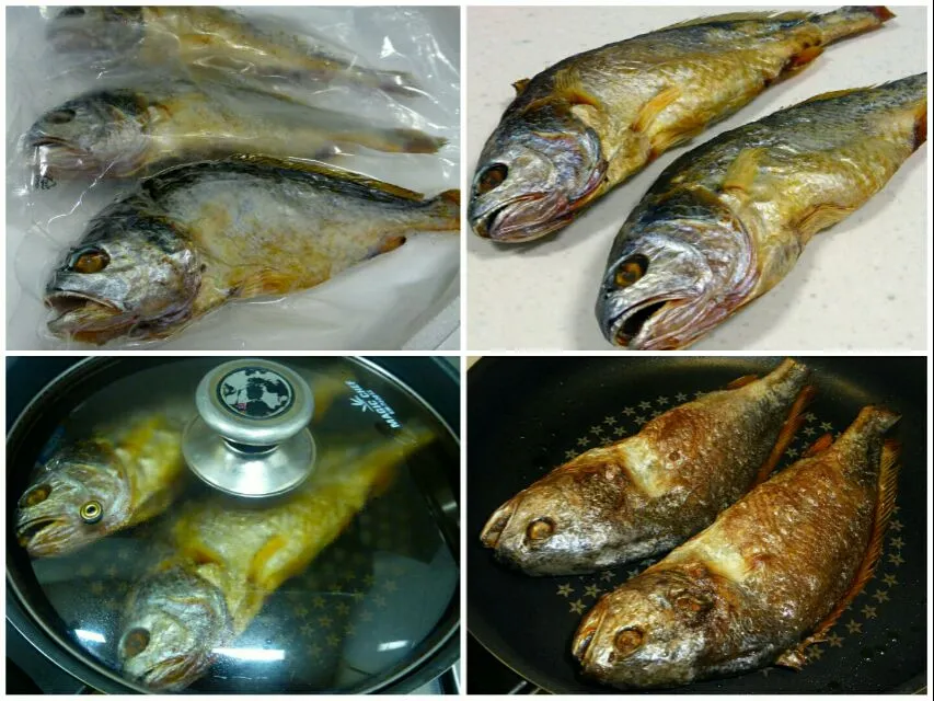 pan-fried yellow croaker|steven z.y.さん