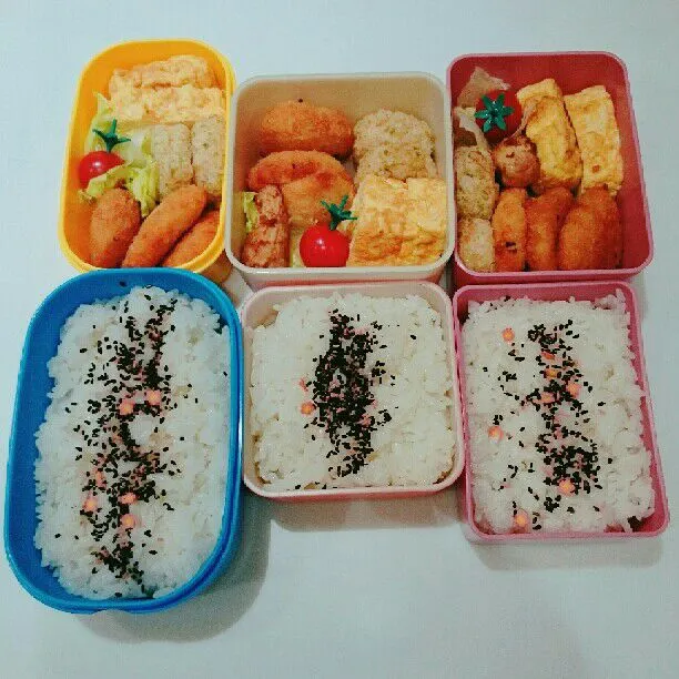 10/23(月)の3人弁当🍱|ふみぃさん