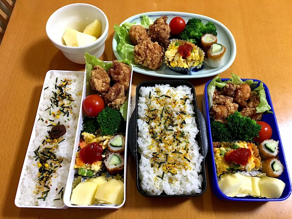 Snapdishの料理写真:今日のお弁当♡2017.10.23.|kimikimiさん