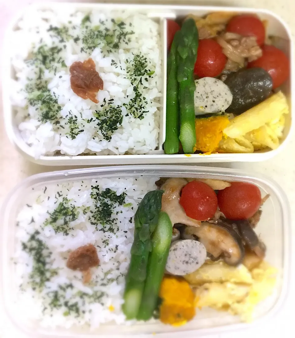 Today's  lunchbox. 愛妻ベントーw|hoppycowさん