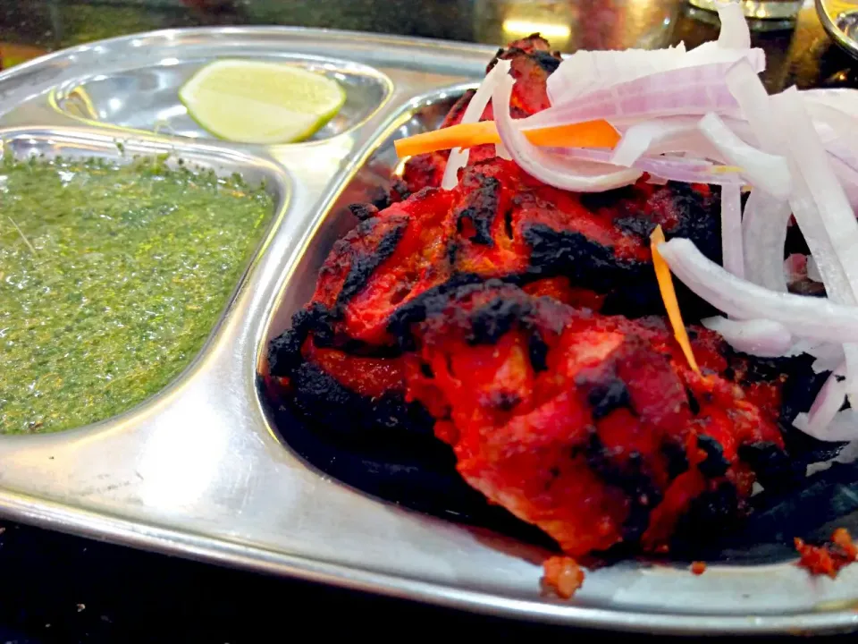 Tandoori chicken 
 #tandori #tandori chiken
 #Malaysian cuisine #Indian cuisine|Jorge Bernal Márquezさん