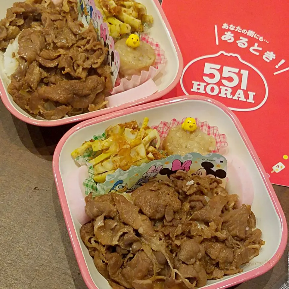 ５５１シュウマイ☆しょうが焼き丼|unotacoさん