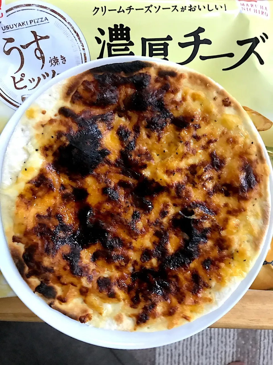 うす焼きピッツァ   濃厚チーズ🧀|るみおんさん