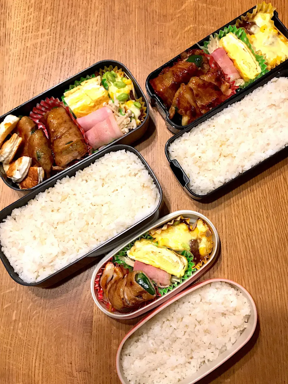 Snapdishの料理写真:家族弁当2017.10.24|hatabowwyomeさん