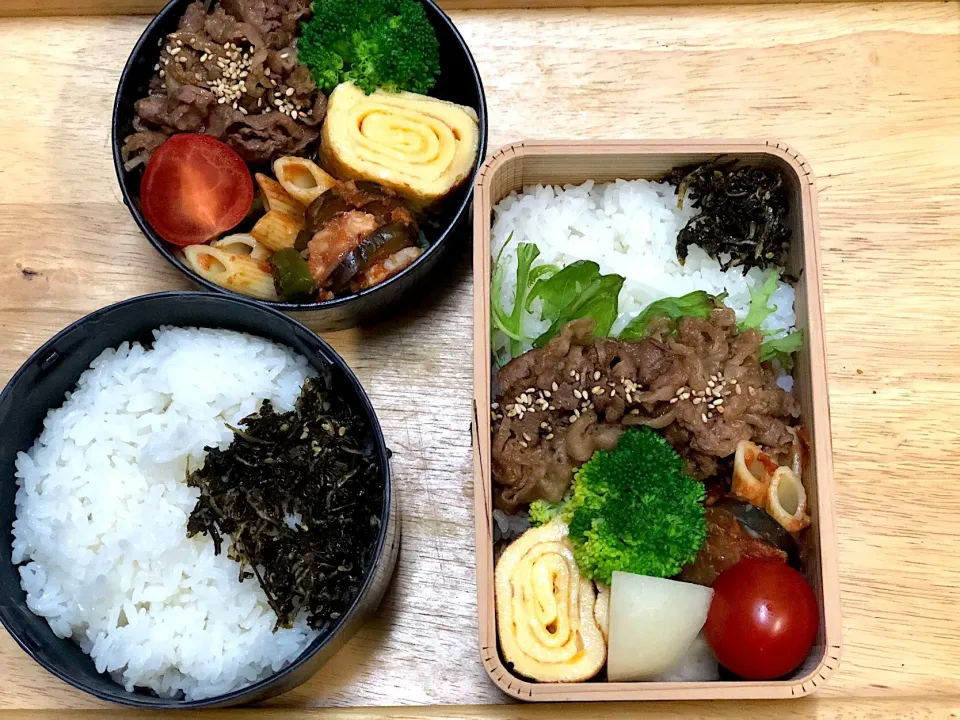 牛の時雨煮 弁当|弁当 備忘録さん