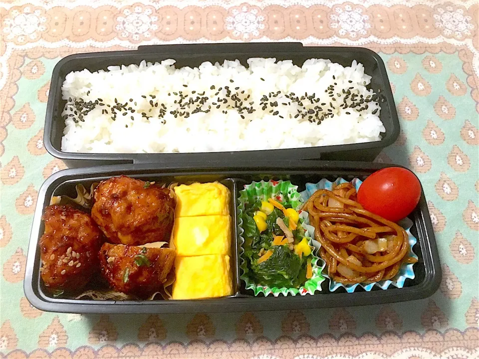 中1男子 弁当🍱|チビミミさん