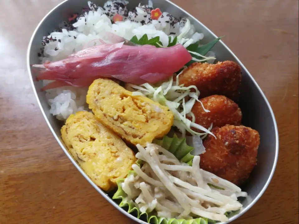 ささみカツと卵焼きのお弁当|はるさん