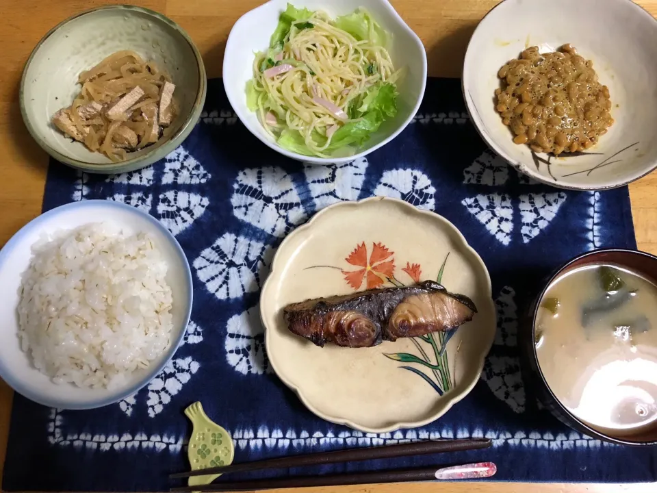 鰤の照り焼き、切り干し大根など🎵|kiyominさん