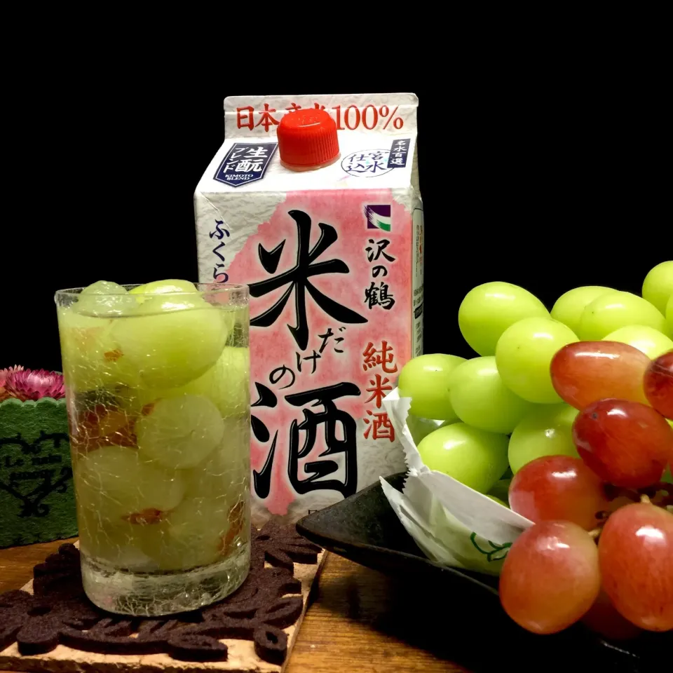 サングリアの日本酒バージョン⁉️✨✨✨
ぶどうフレーバーの😍🍇
Japanese SAKE❣️|paaruさん