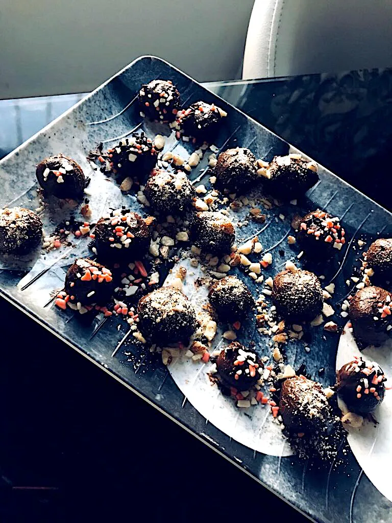 Chocolate truffles|Fatima Sameena Sharifさん