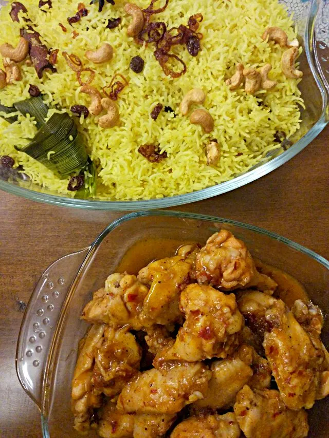 Thermomix ghee rice and honey spice chicken|Ee Shanさん