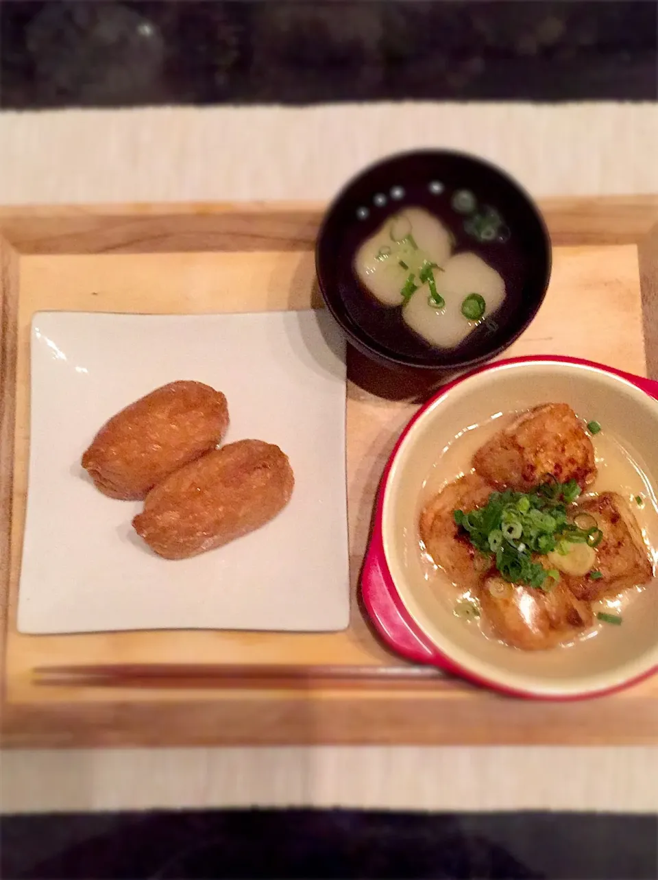 おいなりさん定食|Mikaさん