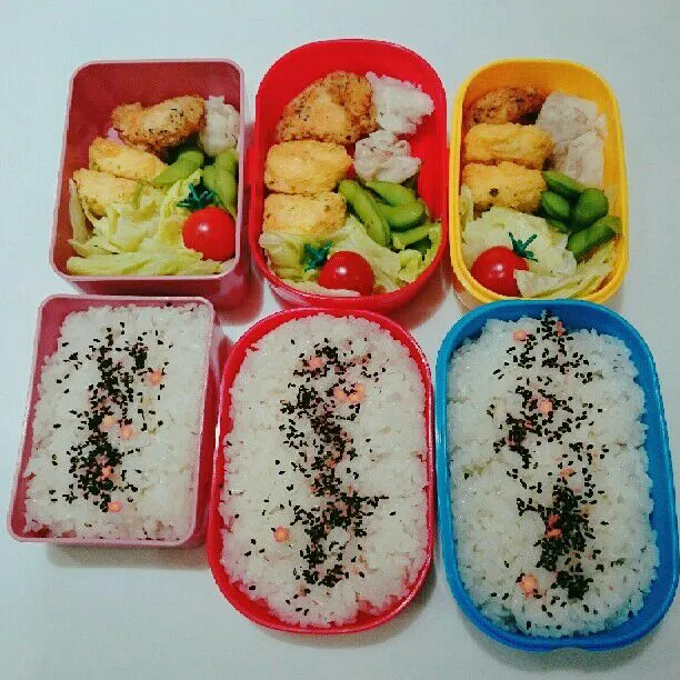 10/25(水)の3人弁当🍱|ふみぃさん