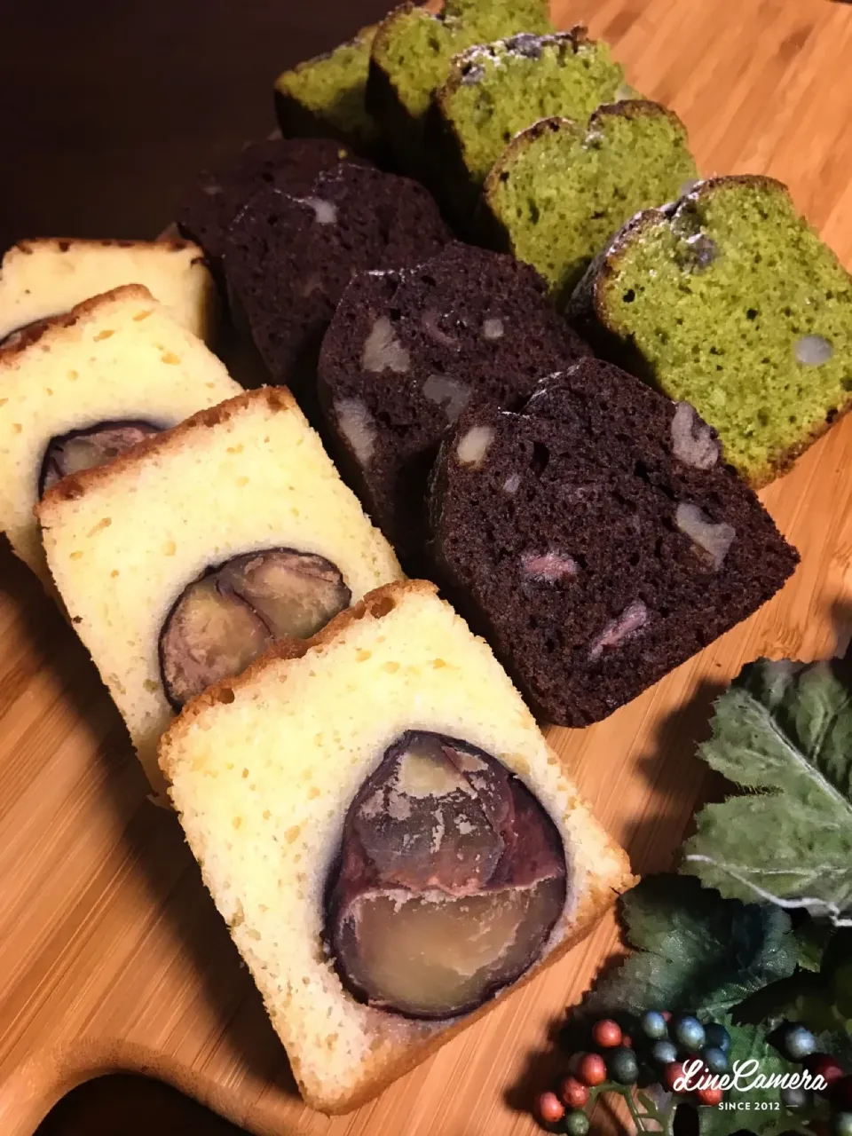 しっとりパウンドケーキ3種♪
栗🌰・チョコレート・抹茶|とんちんさん