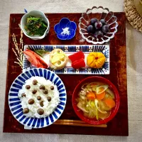 Snapdishの料理写真:むかごご飯昼膳|pigronaさん