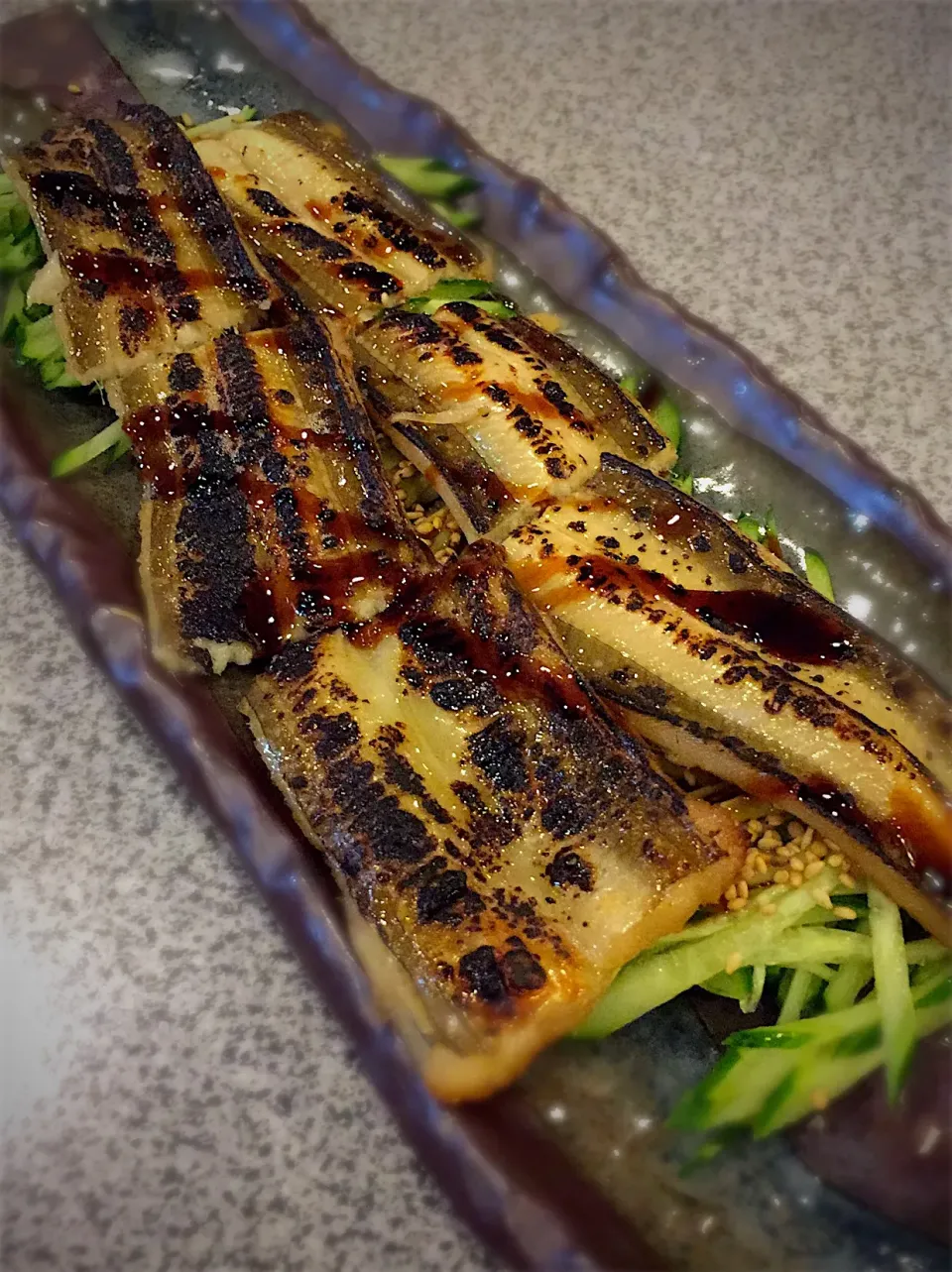 ... broiled conger eel に穴子炙り|チェリーリンさん