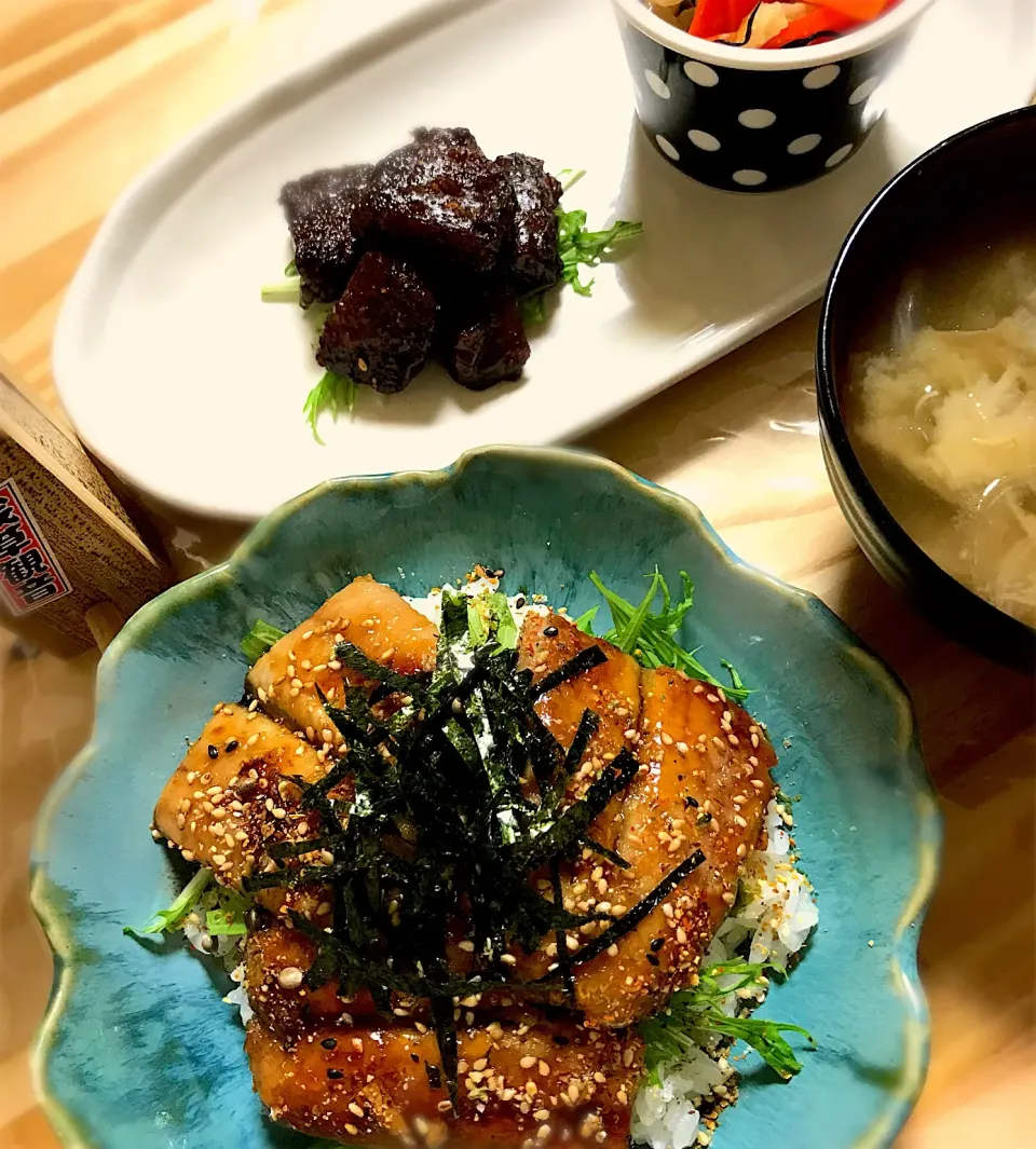 秋刀魚蒲焼丼定食|tun223さん