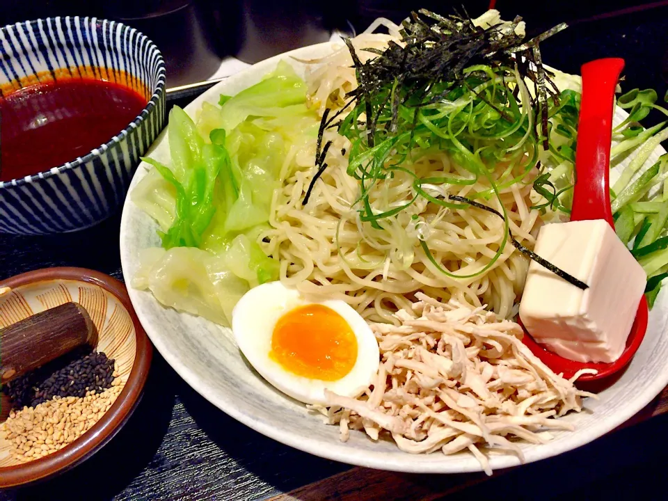 Snapdishの料理写真:激辛つけ麺 岩本(貴)|T. Wonderさん