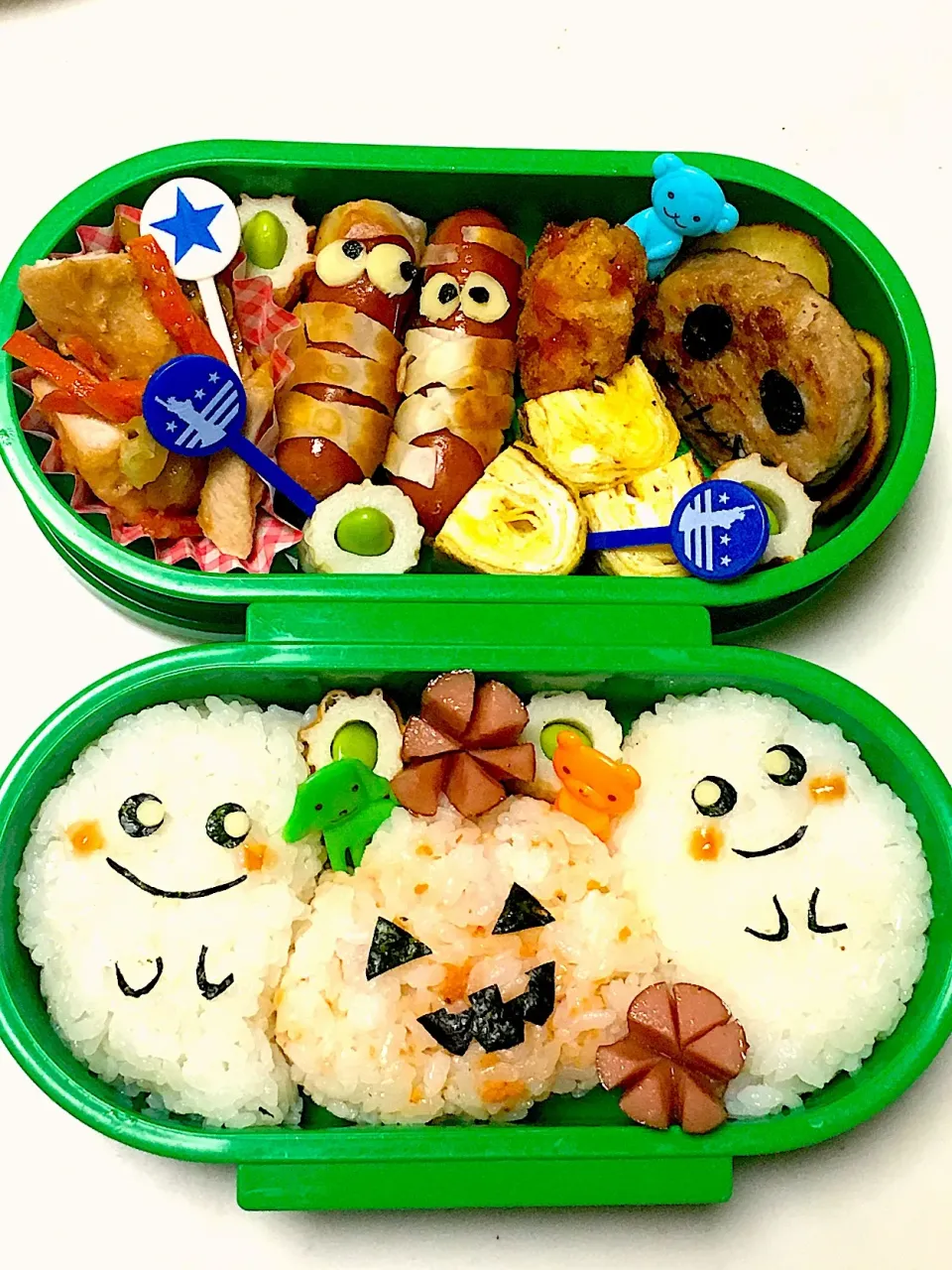 #お弁当 #キャラ弁 #ハロウィン#ハロウィン弁当|美奈さん