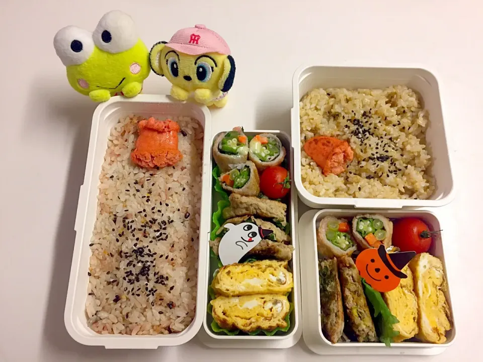 今日のお弁当🍱
ハロウィン？？🎃中身は作り置きo(^▽^)o|ともちん06さん