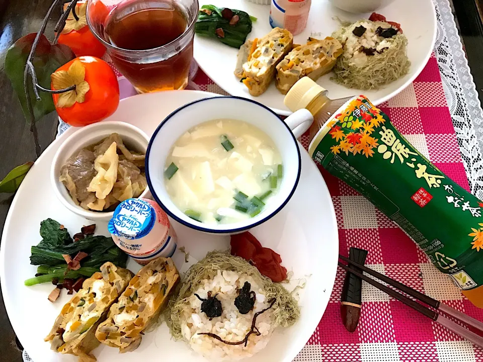 Snapdishの料理写真:#ワンプレート朝ごはん❤️|noeさん