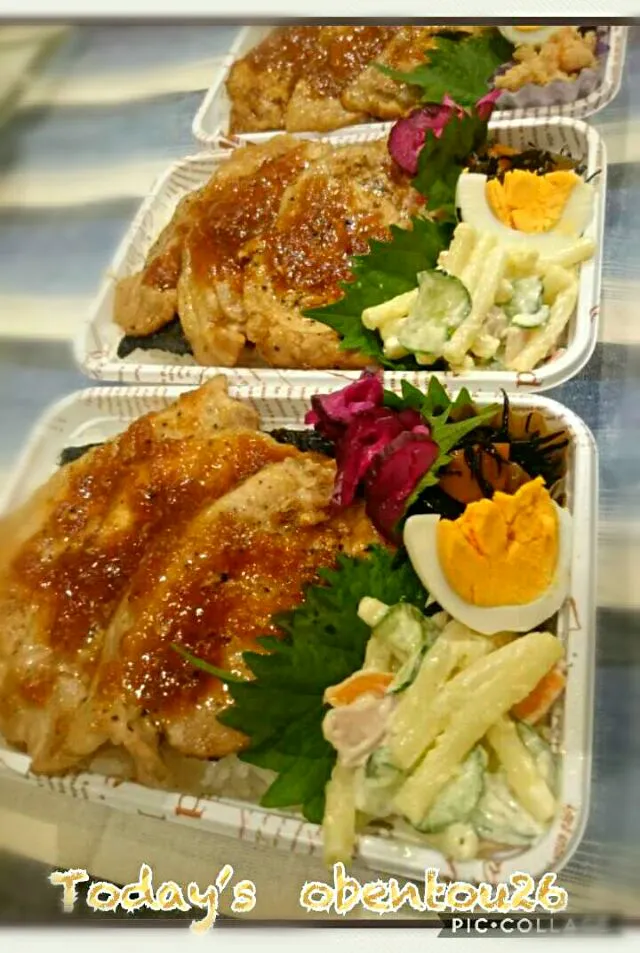 #我が家の働く男弁当
10/26はマイホーム                                  記念日
初心の心を忘れず
あの時と同じ焼き肉弁当🍱🍴|kimi=kimi🌼Kitchenさん