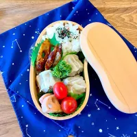 🐤JC1年弁当🐤
◇焼売
◇タラコバター蓮根
◇法蓮草とコーンとアブ揚げのさっと煮
◇竹輪味噌和え|ぽぽママさん